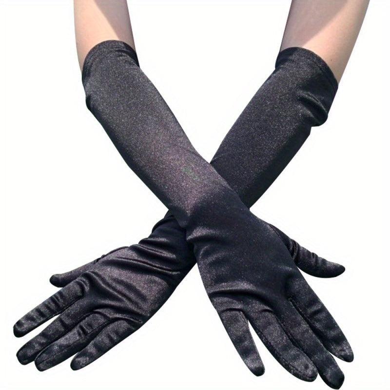 Y2K Long Mittens Over Elbow Long Gloves Women Accessories