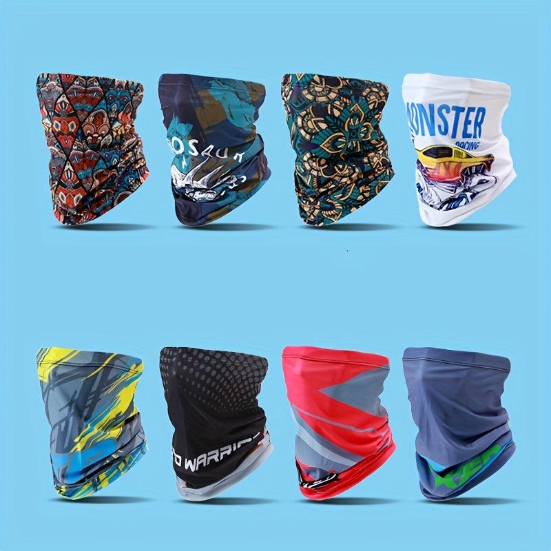 3pcs Ice Sleeves Sunproof Neck Gaiter Mask Set UV Protection Gloves