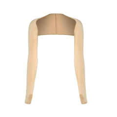 Solid Fingerless Sporty Shawl Sunscreen Ice Shawl Arm Sleeves