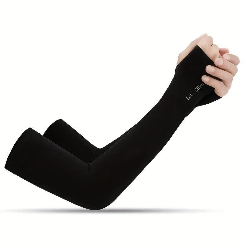 Sports Sleeve Solid Sunscreen UV Protection Gloves Unisex