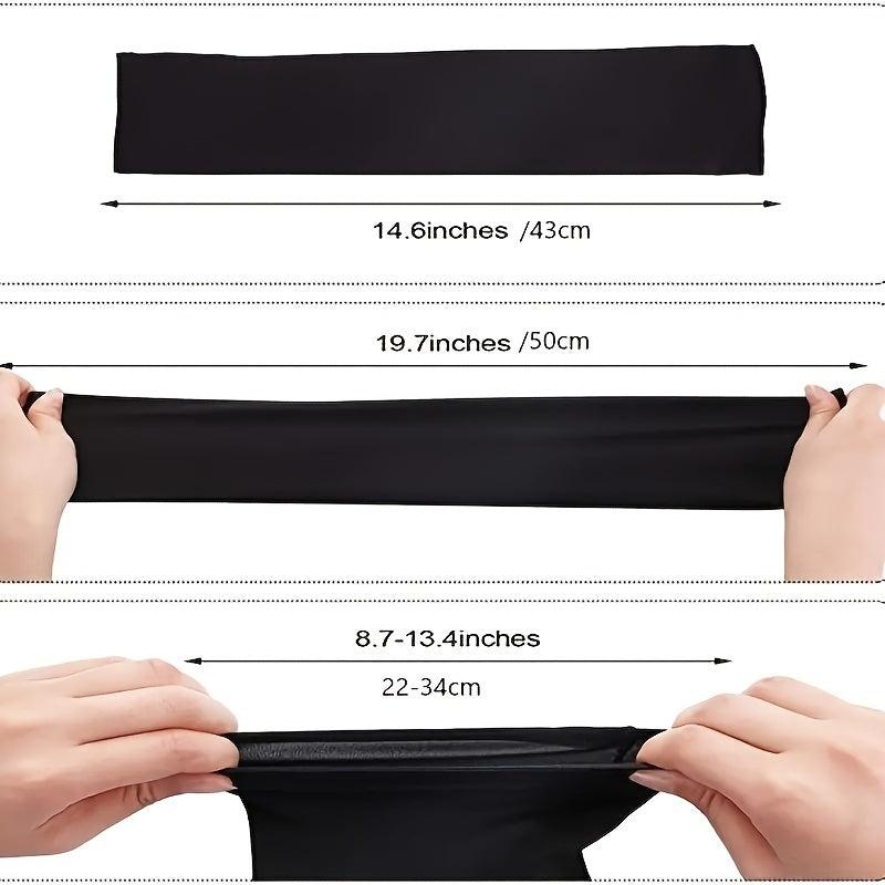 Sports Sleeve Solid Sunscreen UV Protection Gloves Unisex