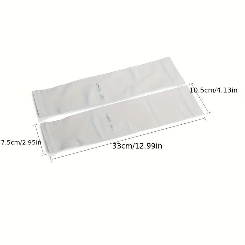 Sunscreen Ice Sleeves UV Protection Fingerless Gloves For Summer Outdoor