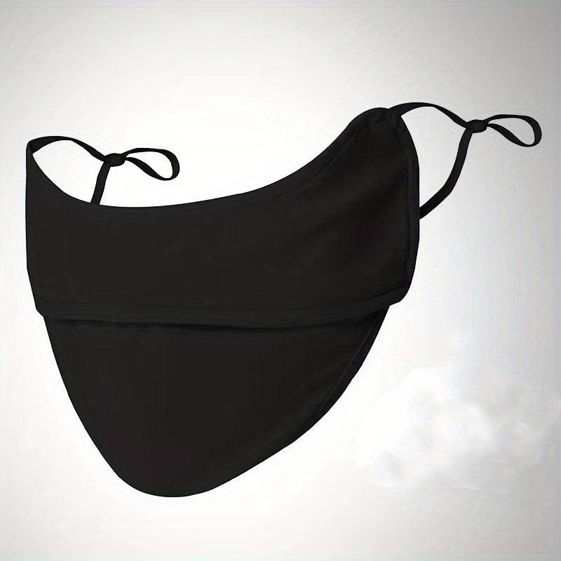 Solid Face Mask Casual UV Protection Women Eye Protection Breathable Mask