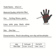 Sunproof Ice Silk Short Gloves Flip Non-slip Touch Screen Gloves