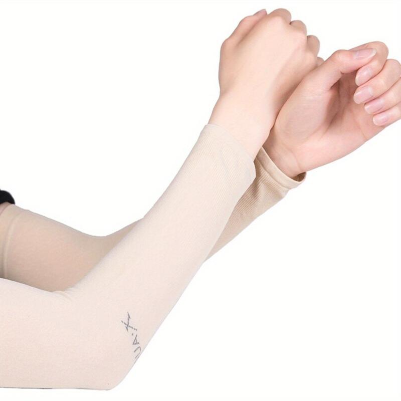 Women's Solid Sunscreen UV Protection Sleeve