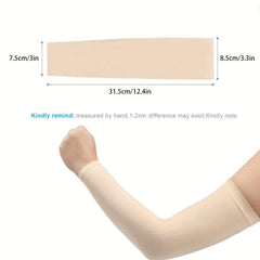 Women's Solid Sunscreen UV Protection Sleeve