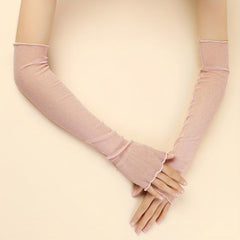 Lace Sunproof Gloves Women's UV Protection Sleeves