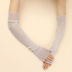 Lace Sunproof Gloves Women's UV Protection Sleeves