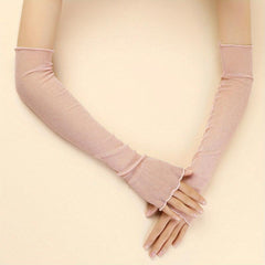 Lace Sunproof Gloves Women's UV Protection Sleeves