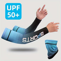 UV Protection Breathable Ice Sleeves for Face and Arms