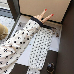 Clover Sunscreen Ice Sleeves Loose Arm Sleeves Anti UV for Women Men