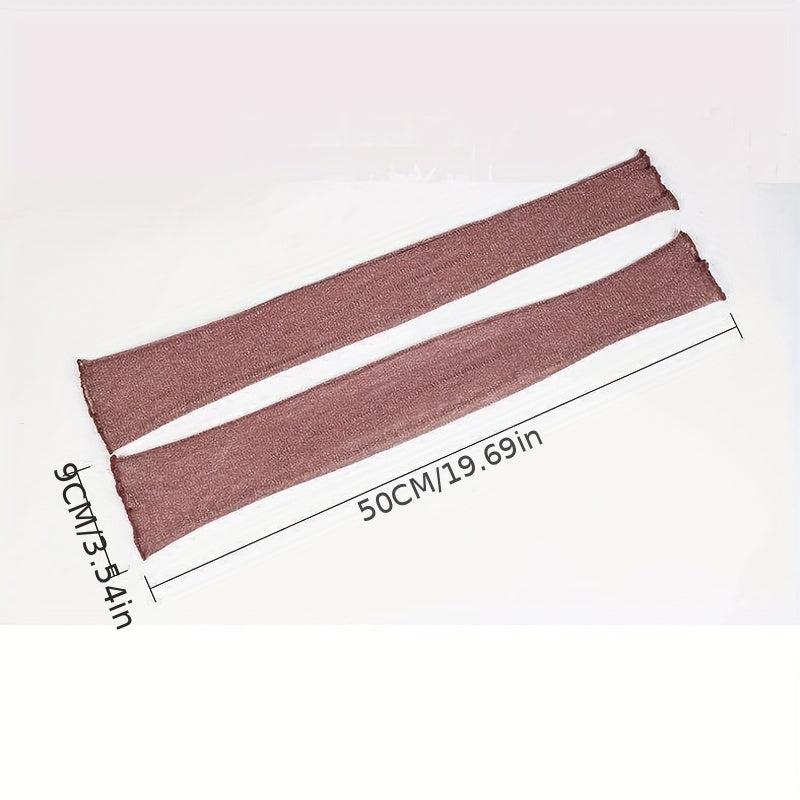 Lace Glitter Gloves Mesh Sunscreen Ice Sleeves Long Gloves For Women