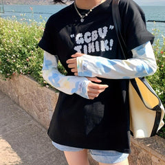 Flower Printed Ice Sleeve UV Protection Sun Long Arm Sleeves