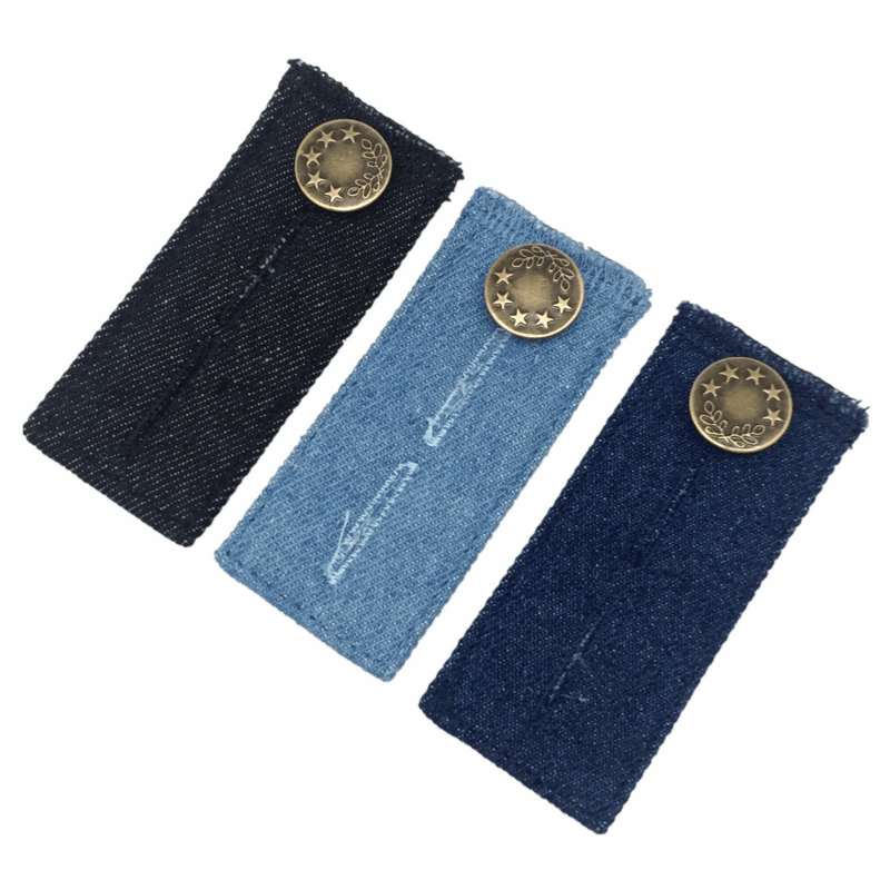 3pcs Denim Waist Extender Button Waistband Expanders for Men and Women