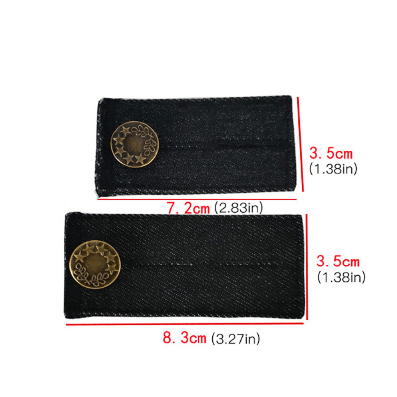 3pcs Denim Waist Extender Button Waistband Expanders for Men and Women