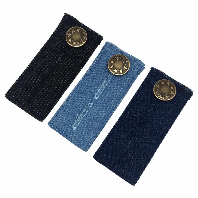 3pcs Denim Waist Extender Button Waistband Expanders for Men and Women