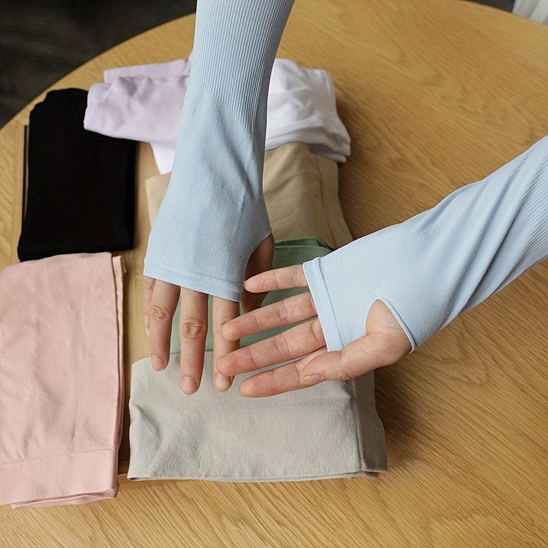 Ice Sleeve Summer Sun Protection Arm Protector Gloves