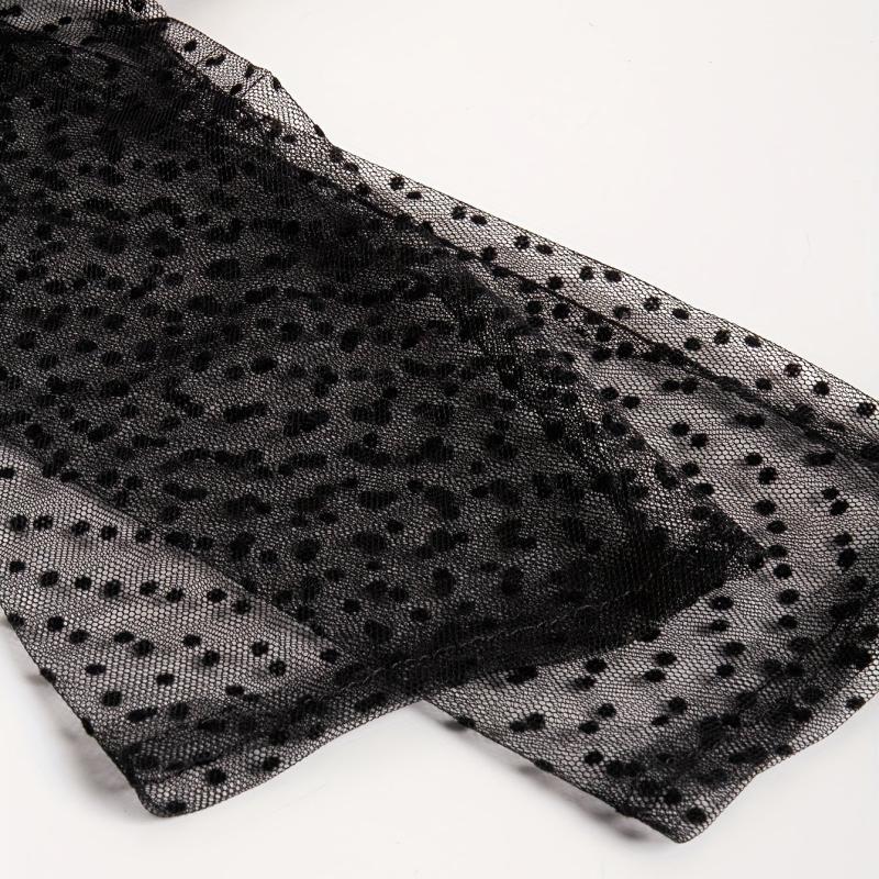 Polka Dot Long Gloves Sunscreen Decoration Gloves Women