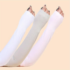 3 Pairs Half Finger Arm Sleeves for Outdoor Cycling