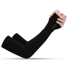 Sunproof Ice Sleeve Solid Long Gloves UV Protection