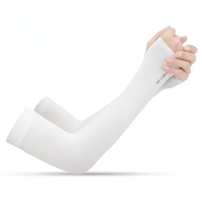 Sunproof Ice Sleeve Solid Long Gloves UV Protection