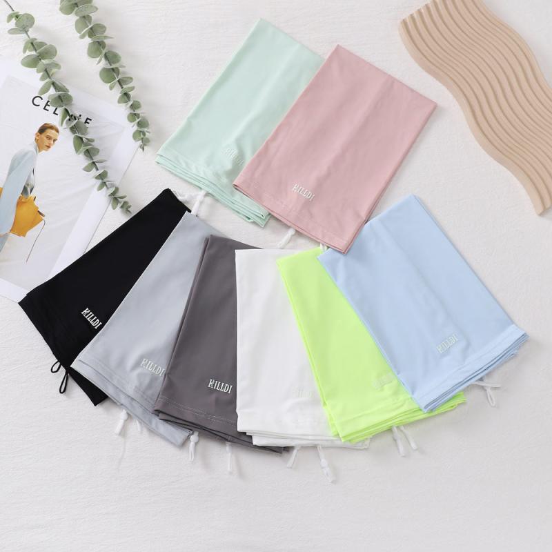 Candy Ice Sleeves UV Protection Gloves for Cycling Fishing