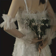 Bridal Wedding Pearl Gloves Wrist Decor Wedding Dress Cuff