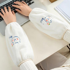 Colorful Cartoon Bear Sleeves Work Student Anti dirty Sleeve