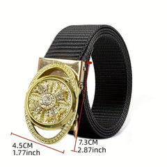 Automatic Buckle Belt All-match Waist Leather Belt For Jeans