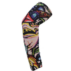 Seamless Tattoo Sleeves Arm Ice Sleeves Women's Summer Cycling Driving