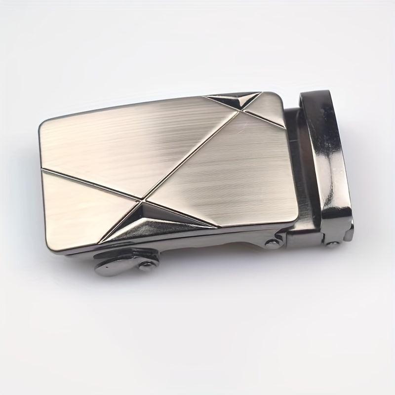 High-end Men's Metal Belt Buckle - Automatic Buckle