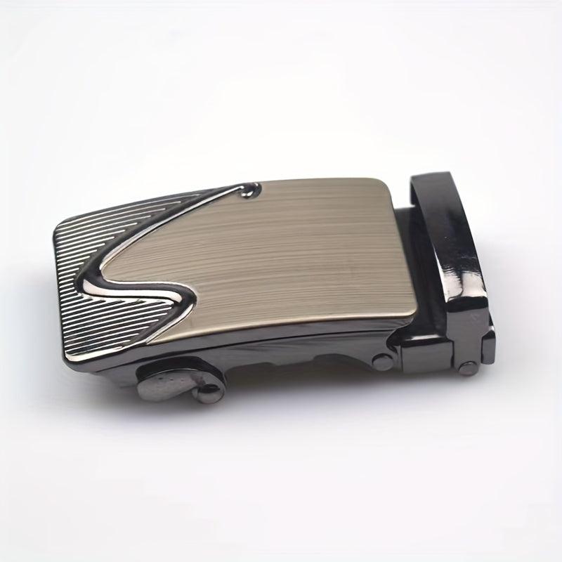 High-end Men's Metal Belt Buckle - Automatic Buckle