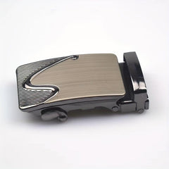 High-end Men's Metal Belt Buckle - Automatic Buckle