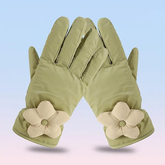 Women's Winter Fleece Touch Screen Gloves Waterproof