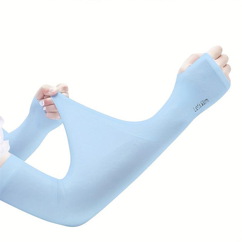 UV Protection Long Arm Sleeves with Thumb Hole