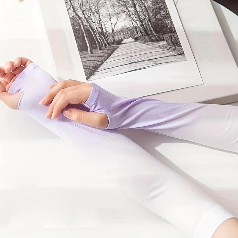 Gradient Fingerless Arm Sleeves for Men and Women