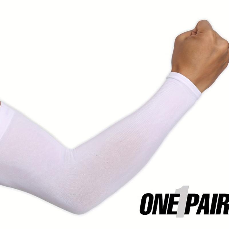 Sunscreen Elastic Arm Sleeves UV Protection For Men and Women