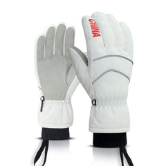 Women's Winter Fleece Waterproof Windproof Ski Gloves