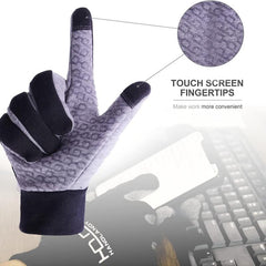 Women's Winter Touch Screen Gloves Anti Slip Thermal Running Gloves