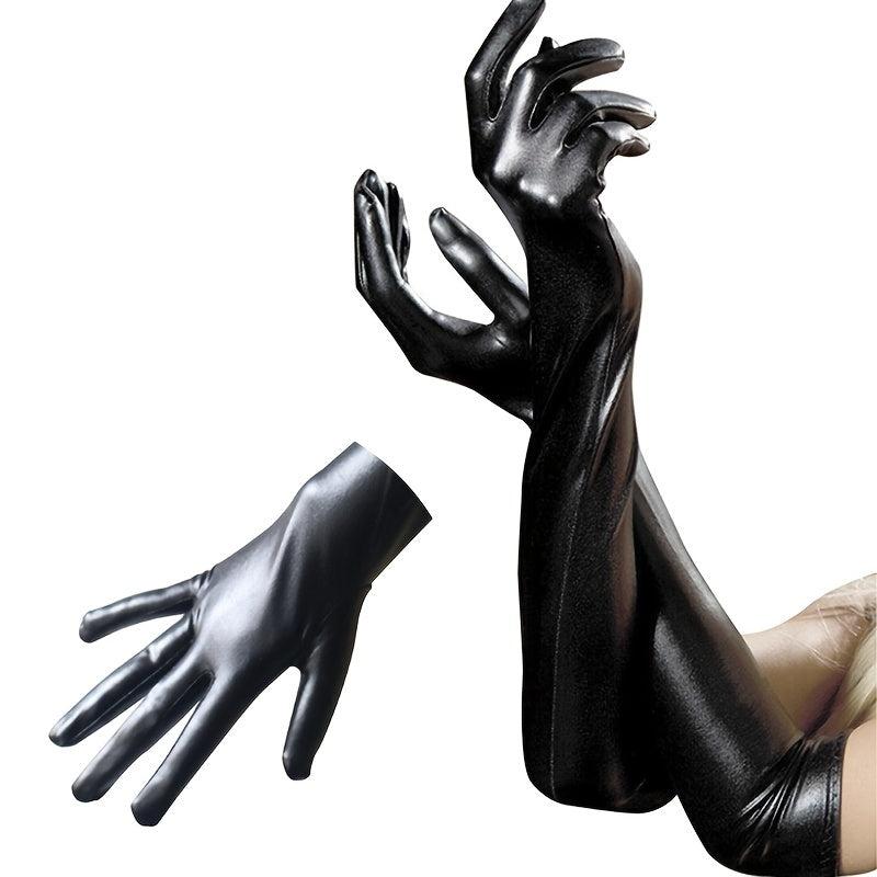 Sexy Touch Screen Gloves Winter Women PU Leather