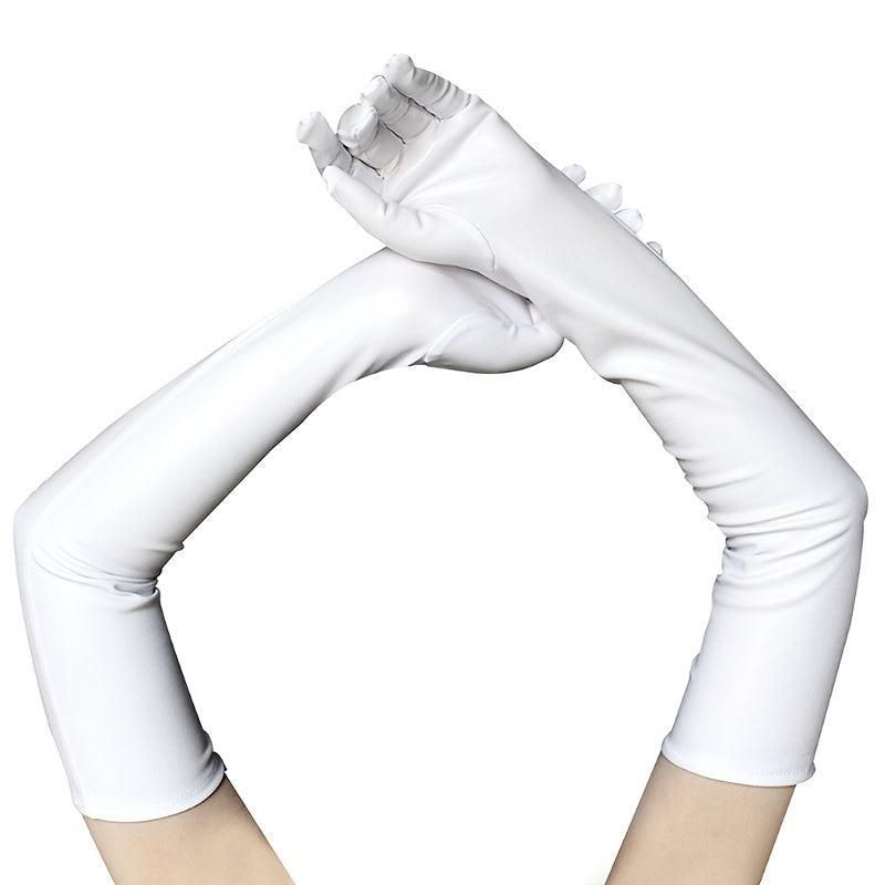 Sexy Touch Screen Gloves Winter Women PU Leather