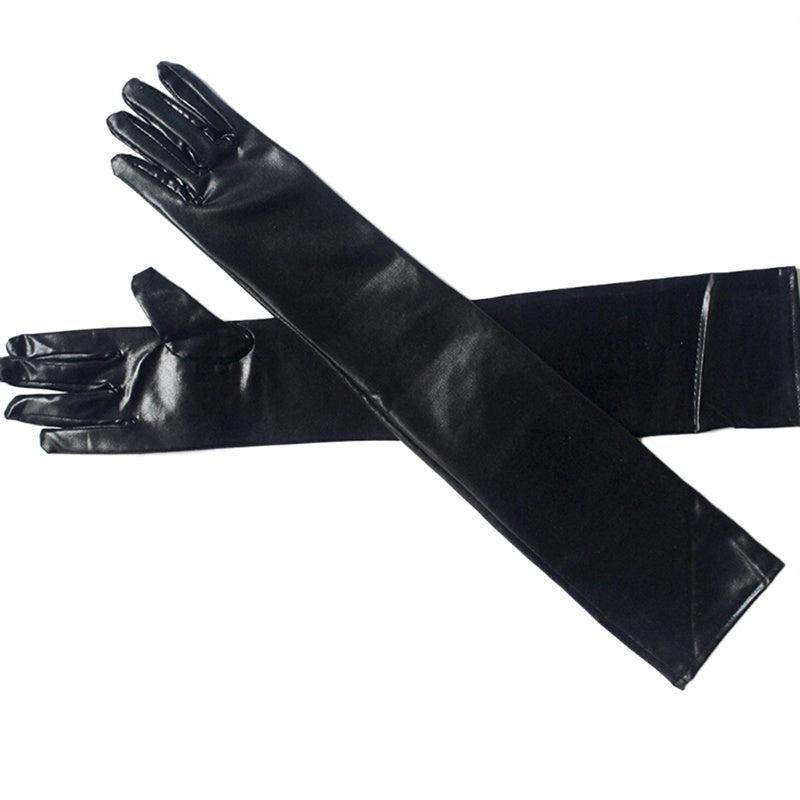 Sexy Touch Screen Gloves Winter Women PU Leather