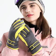 Women's Winter Ski Gloves Thermal Windproof Waterproof Cold Weather Glove