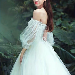 Forest Sweet Mesh Sleeve Puff Sleeve Wedding Bridal Arm Covering