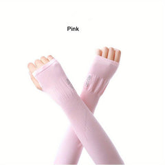 Summer Sunscreen Sleeve Ice Thin Gloves Outdoor Cycling Arm Sleeve
