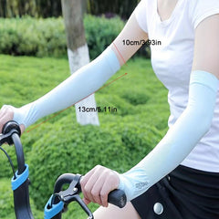 Summer Sunscreen Sleeve Ice Thin Gloves Outdoor Cycling Arm Sleeve