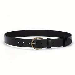  Men's Pin Buckle Jeans Leather Belt