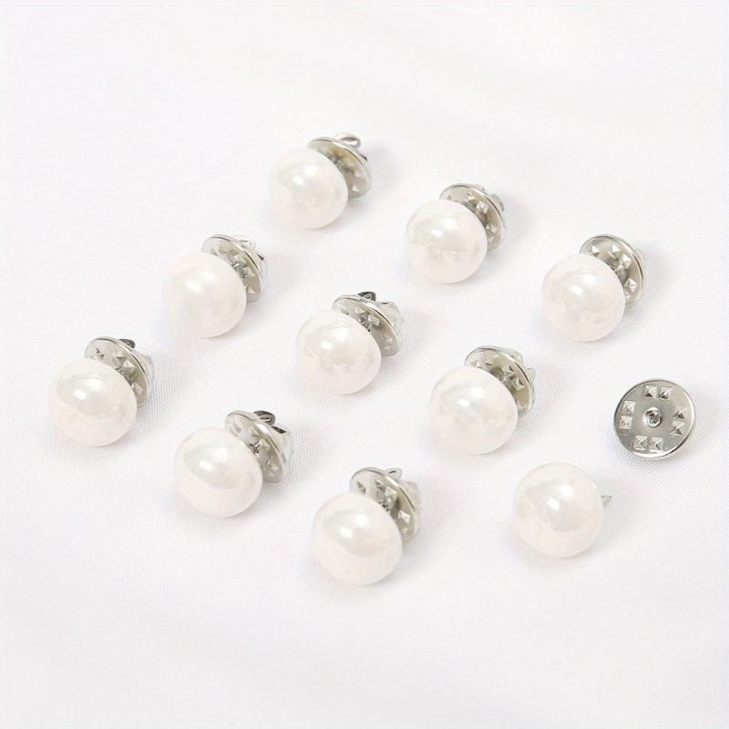 10pcs Scarf Pins Shirt Brooch Lapel Pins Women Hijab Clip Cardigan Sweater