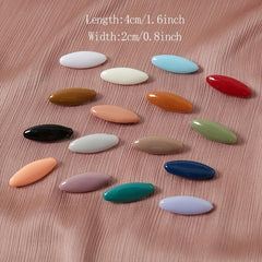 8pcs Candy Scarf Pin Plastic Safety Pins Set Brooch Shawl Clips Hijab