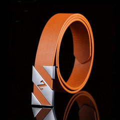 Men's Smooth Buckle Belt Joker Belt Gift Dad And Husband